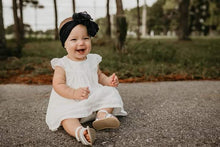 Black Ruffle Headband