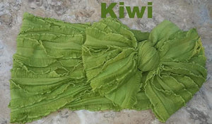 Kiwi Ruffle Headband