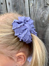 Steel Orchid Ruffle Bow/Piggies