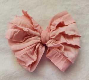 Ballet Slippers Ruffle Bows/Piggies