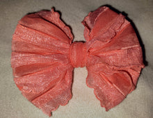 Peachy Ruffle Bow/Piggies