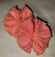 Peachy Ruffle Bow/Piggies